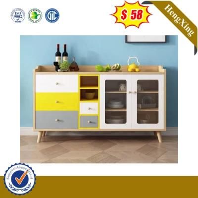 Modern Solid Wood Cupboard Restaurant Wine Storage Living Room Tea Cabinet