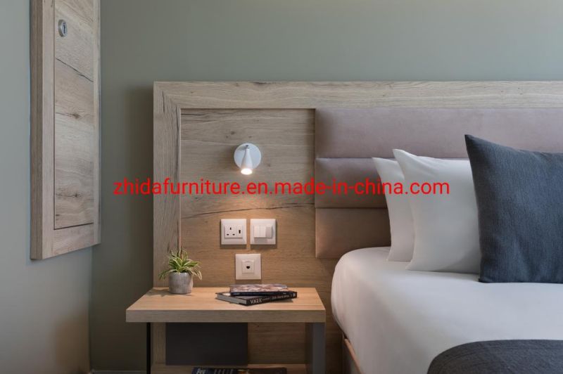 Hotel Furnishings Wholesale Capsule Bed Mahogany Contract Bedroom Furniture