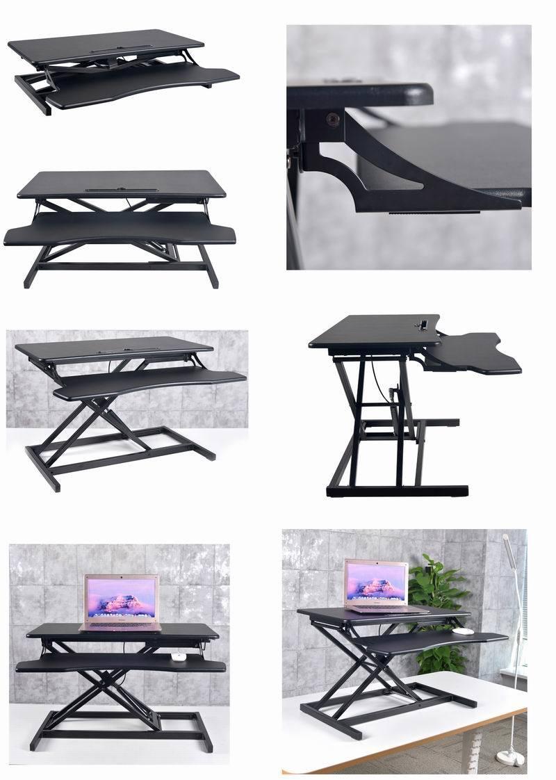 Adjustable Sit Stand Desktop Riser Portable Laptop Desktop Workstation Table