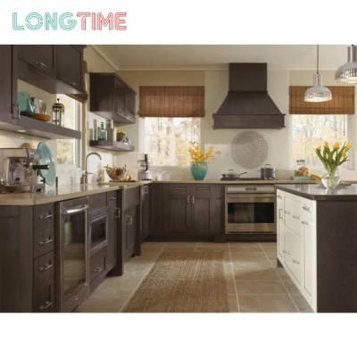 Manufacturer Direct Sale Luxury American Modern Open Kitchen Cabinet