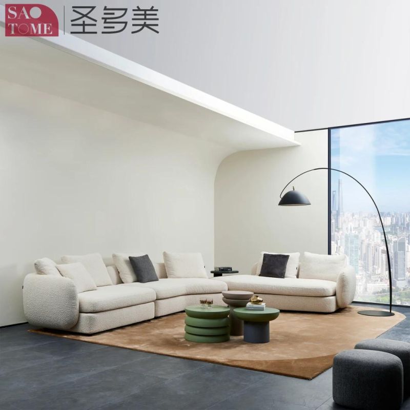 Living Room Furniture Luxury Leather Sofa