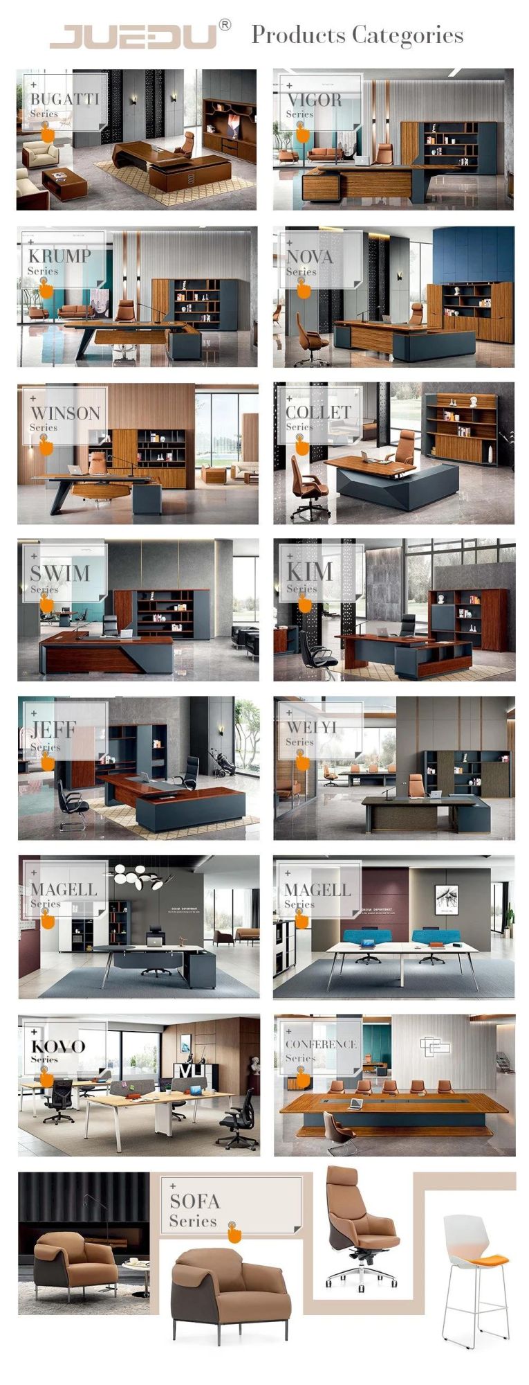 Wholesale Luxury Modern CEO Executive Desk Office Furniture