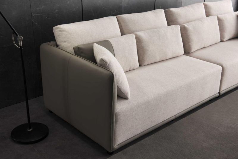 China Manufacturer Latest Newly Modern Furniture Genuine Fabric Sofa Living Room Furniture