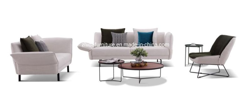 15% off Modern Home Furniture Fabric Sofa with Adjustable Armrest