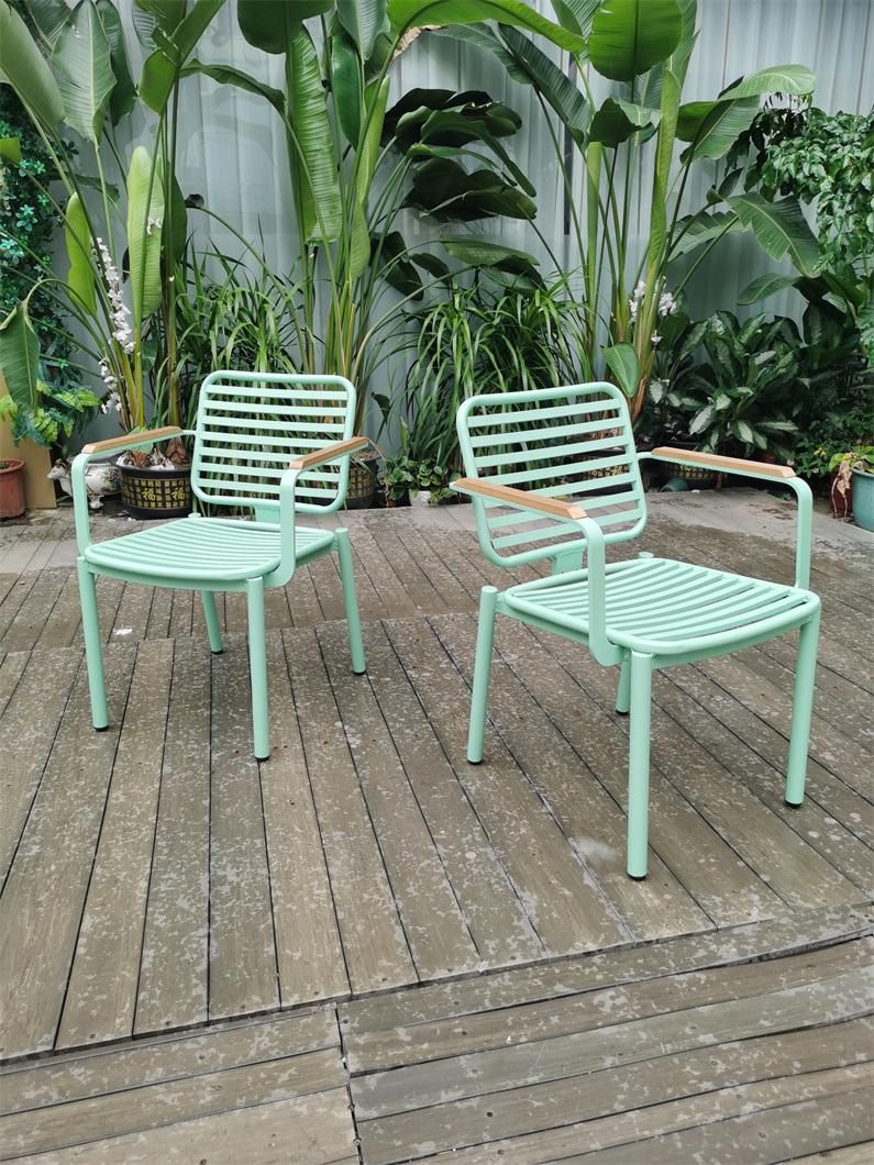 Modern Style Rattan Outdoor Garden Patio Outdoor Rattan Aluminum Furniture Chair