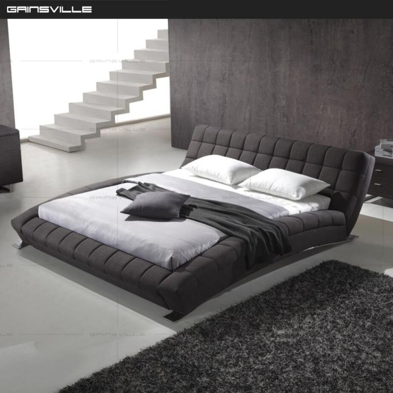 Modern Home Furnitue Set Upholstered Furniture Bedroom Bed Wall Bed Gc1697