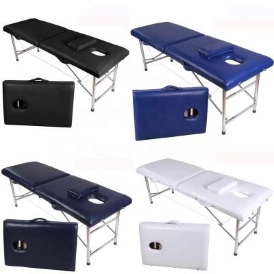 Hot Sale Portable Collapsible Tattoo Beauty Massage Bed High Quality SPA Moxibustion Bed Massage Table