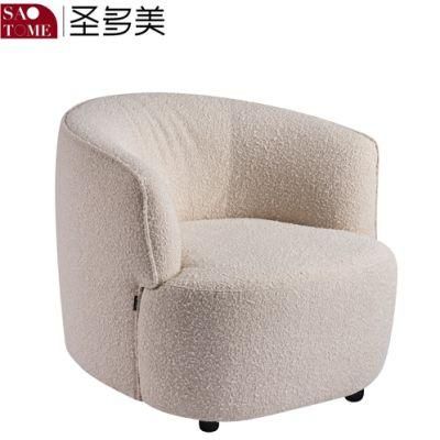 New Lazy Sofa Hotel Family Living Room Leather Leisure Chair