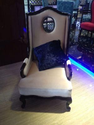 Hotel Chair/Luxury Chair for Star Hotel/Modern Wood Frame Chair/Master Chair/Dining Chair/Restaurant Furniture (GLCSD-001)