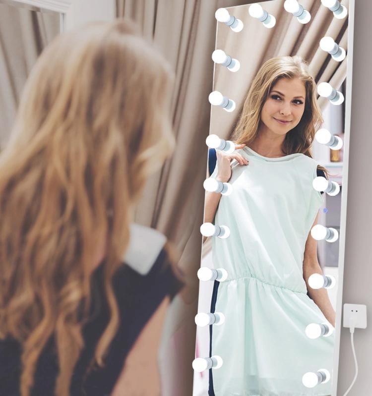 Wall Full Length LED Mirror for Hotel Bedroom Wedding Dress