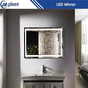 Rectangle Round Frameless Home Decor Wall Mirror Makeup Bathroom Mirror