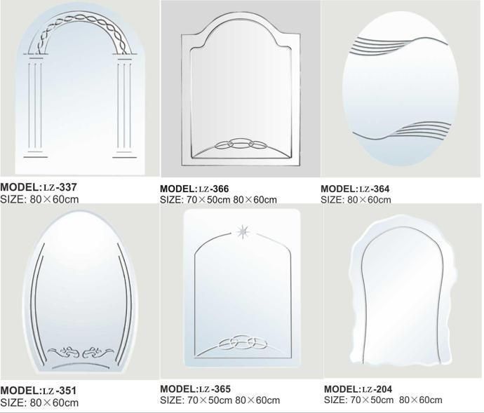 Decorative Makeup Wall Bathroom Mirror Bathroom Furniture