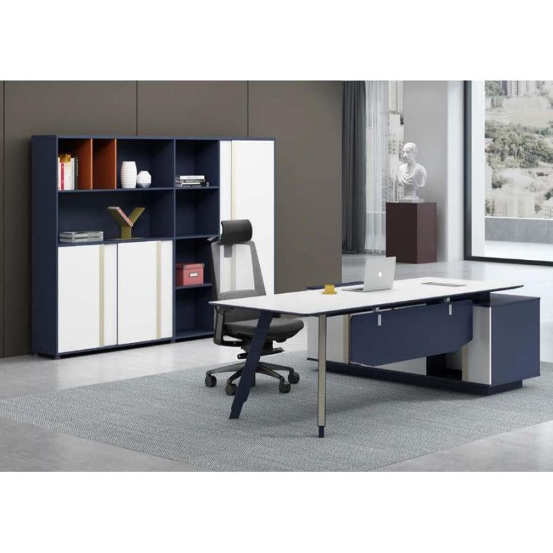 New Arrival L Shape Manager Desk Modern Office Table