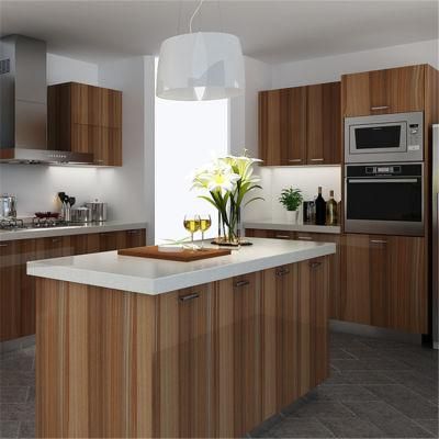 Modern Modular Lacquer Painting/ Melamine Finishing Kitchen Cabinet