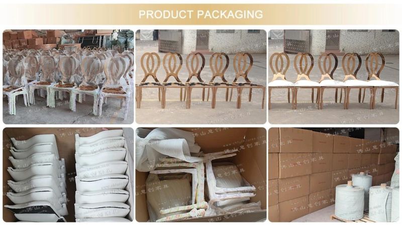 Ycx-Ss25-01 Wholesale Event Wedding Party Rose Gold Stainless Steel Chair