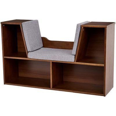 Kids Bookcase with Reading Seat