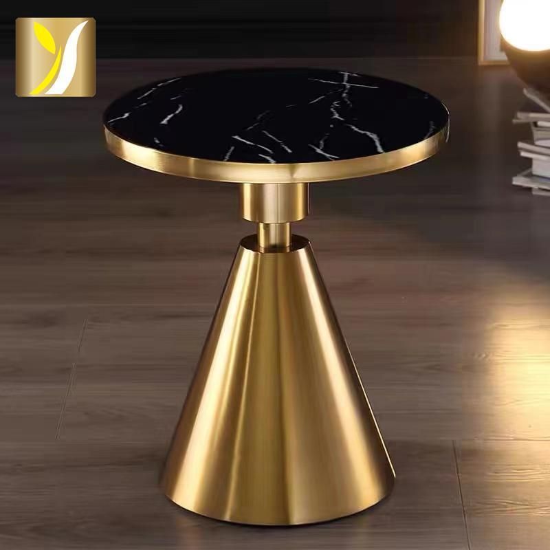 Modern Simple Side Designs Round Tea Table Living Room Leisure Office Reception Luxury Tea Table