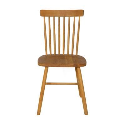 Restaurant Oil Solid Wood Windsor Dining Chair