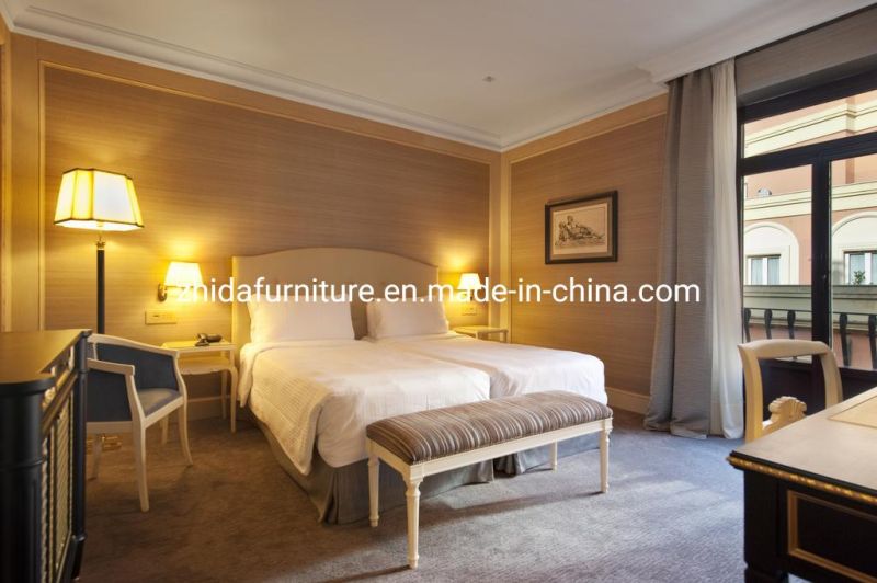 Foshan Factory 3-4 Star Customized Wooden Contemporary Hotel Bedroom Furniture