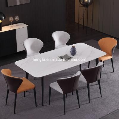 Modern Design Restaurant Cafe Decoration Marble Square Dining Table