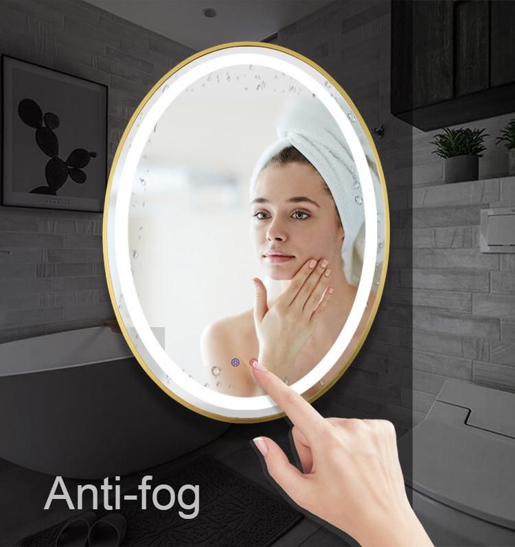 Modern LED Mirror with Defogger Design for LED Bathroom Mirror Light