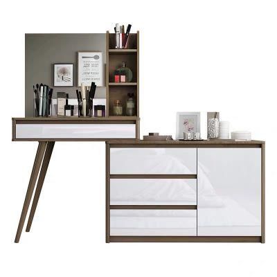 Modern MDF Bedroom Living Room Dresser Standing Wooden Computer Desk