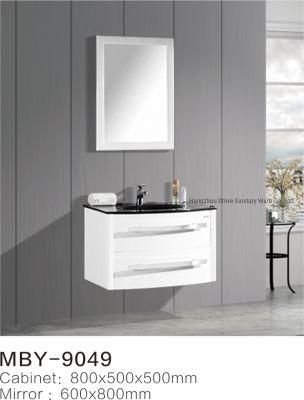 Hotel European Modern Wall-Hung Cabinet with LED Mirror