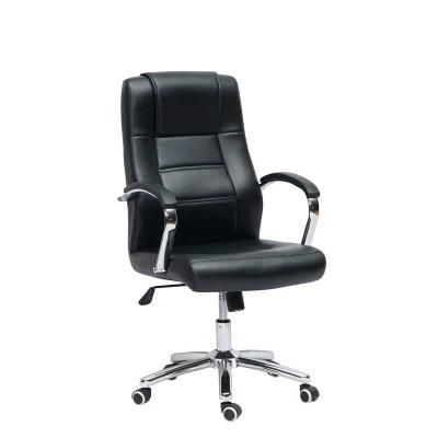 Ergonomic Revolving Boss PU Leather Nordic High Back Boss Office Chair