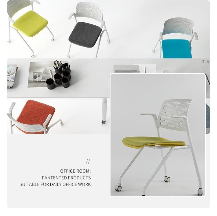 Modern Design Office Furniture Use Movable Plastic Chair