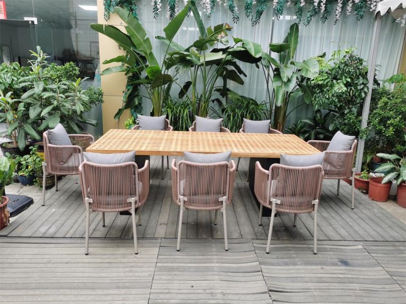 Modern Style Garden Outdoor Patio Outdoor Rattan Furniture Table and Chair