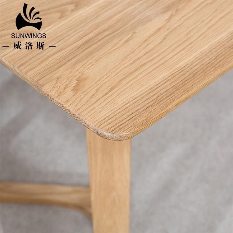 Nordic Solid Wood Dining Table for Dining Room / Restaurant / Hotel