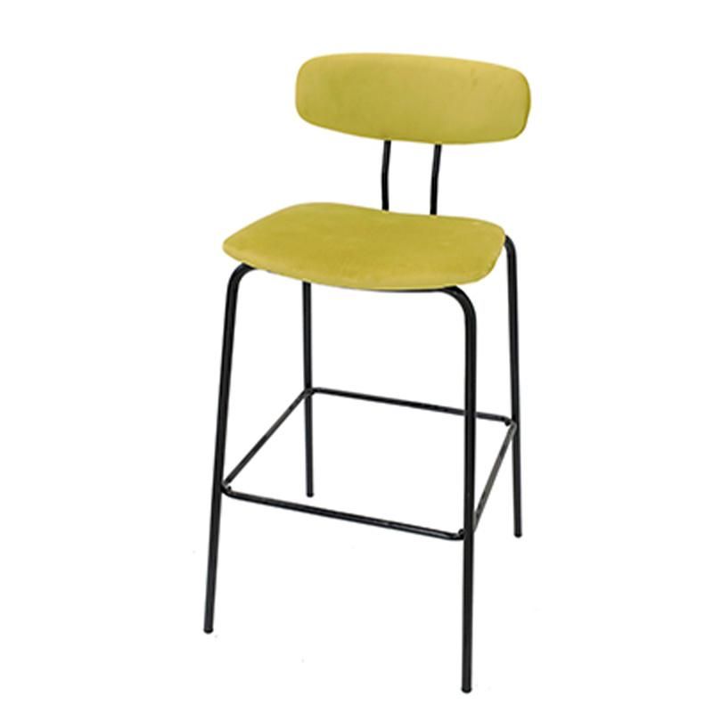 Wooden Frame Plastic Seat Light up Furniture for Bar Furniture Counter Cafe Restaurant Height Bar Stool High Chair
