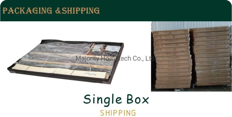 2022 Good Selling Simple Knockdown Upholstered Fabric Bed