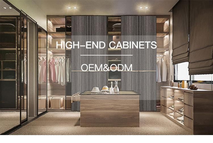 Modern Cloth Antique Custom Sliding Bedroom Wardrobes Cabinet