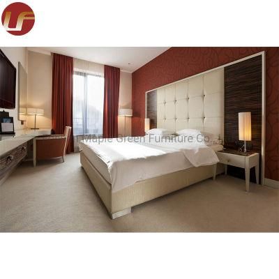 Customized Luxury Hotel Bedroom Furniture with Night Stand