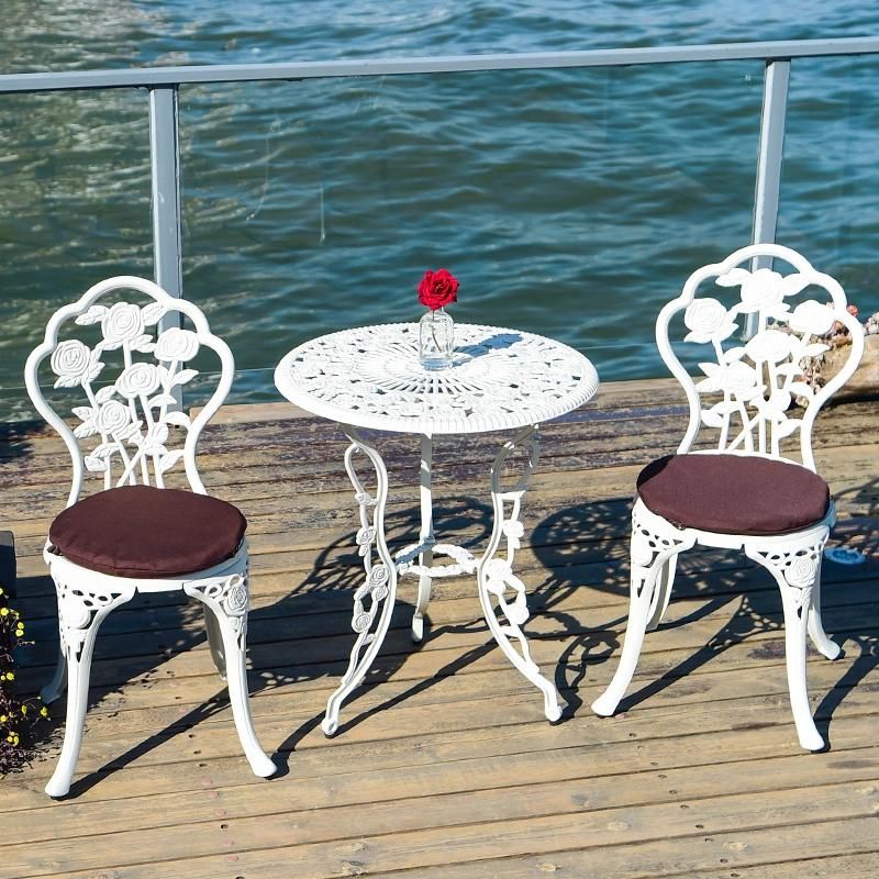 Modern Easy Assembly Outdoor Garden Patio Home Cast Aluminum Outdoor Furniture