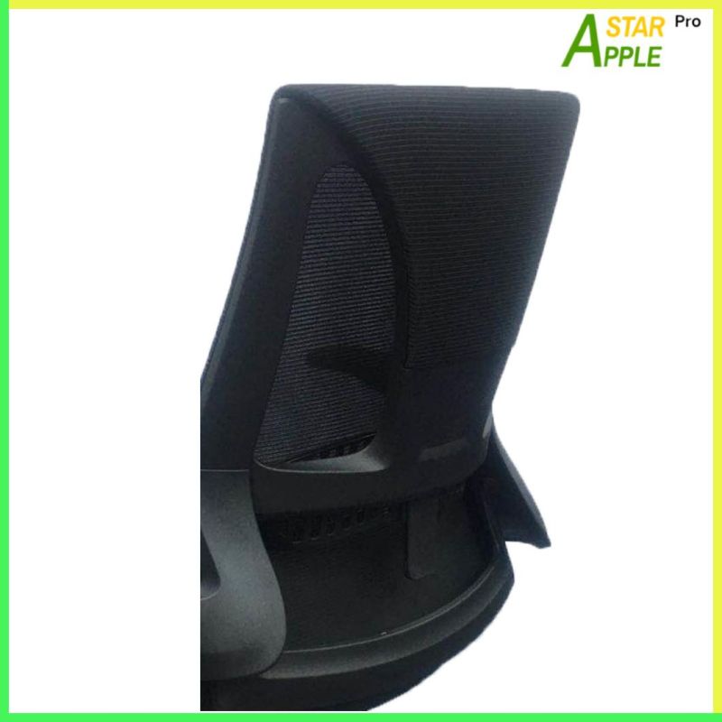 Office Furniture as-B2121 Plastic Chair with Fabric on Armrest