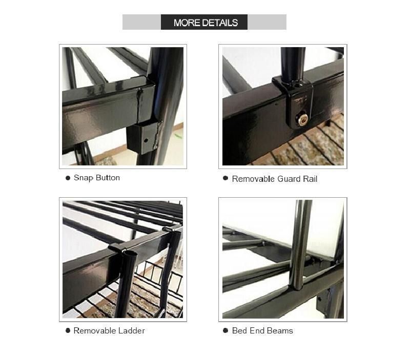 Worker Dormitory Use Metal Bunk Beds