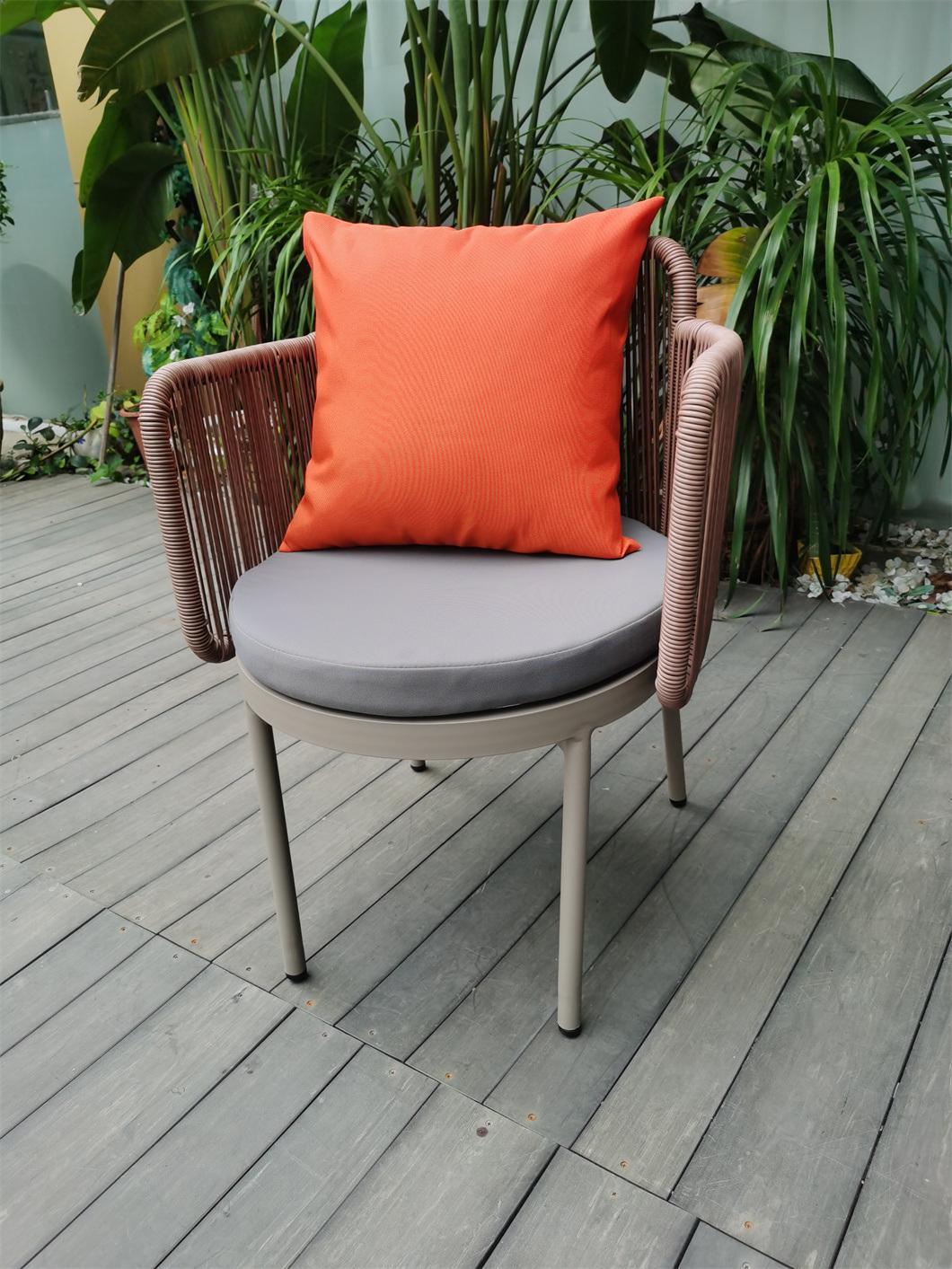 Modern Style Rattan Outdoor Patio Garden Outdoor Rattan Aluminum Furniture Chair