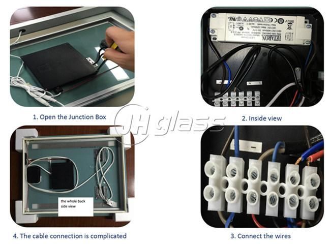 Touch Sensor Screen LED Backlit Bathroom Mirror