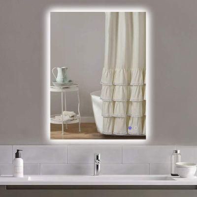 Home Decoration Rectangle Frameless LED Bathroom Illuminated Backlit Mirror