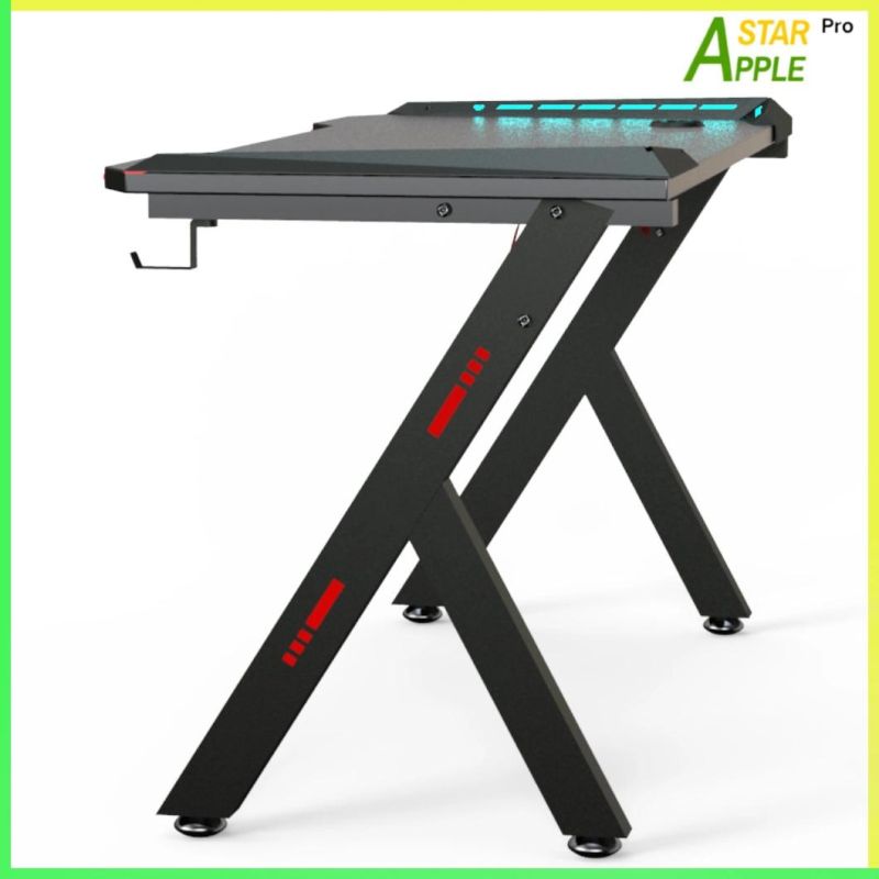 Outdoor Folding Executive Dressing Computer Parts Manicure China Wholesale Market Steel Glass Study Game Modern Conference Reception Gaming Laptop Office Table