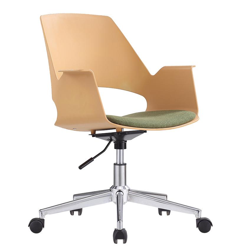 Ergonomic Modern Plastic Ajustable Base Swivel Training Meeting Executive Office Staff Chair