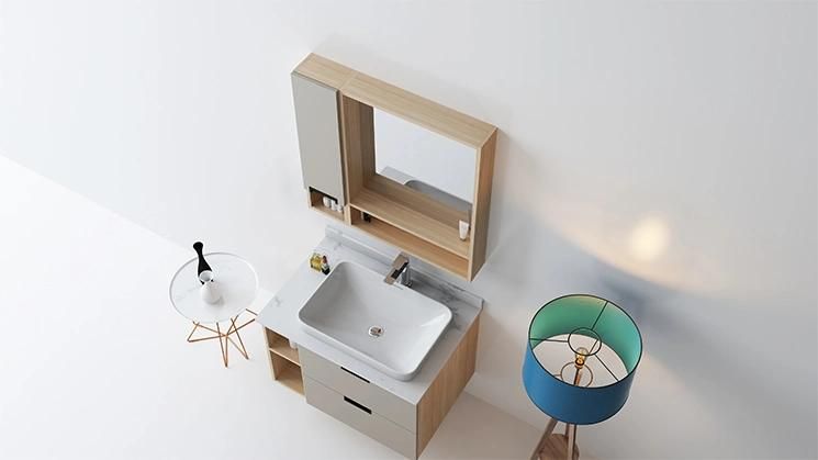 Luxury Solid Wood Paint-Free Europe Vanity Bathroom Vanities Modern