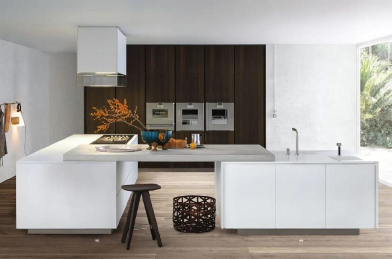 Grey Simple Modern Kitchen Furniture