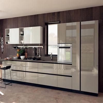 Made in China Furniture Pictures Modern Handless Cabinet Set Design Cheap High Gloss Kitchen Cabinets