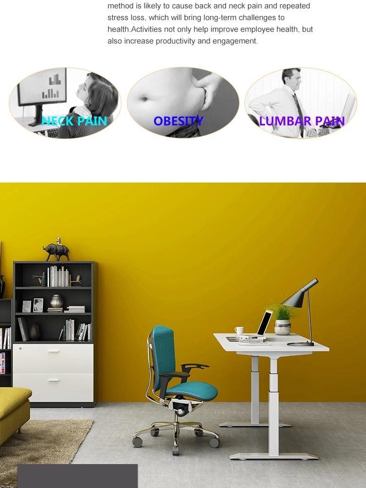 Modern Appearance Electric Lift Ergonomic Smart Sit Standing up Height Adjustable Office Desk