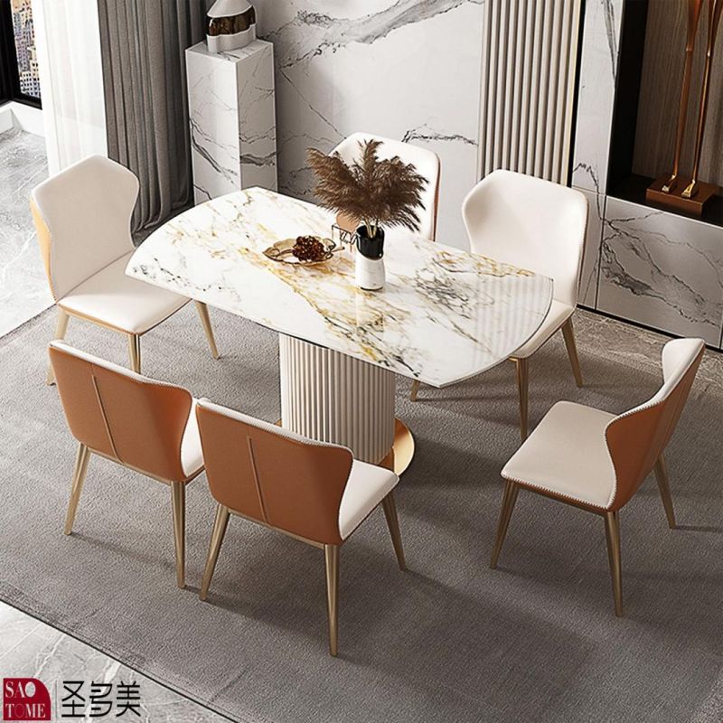 Modern Functional Home Kitchen Furniture Round Dining Table