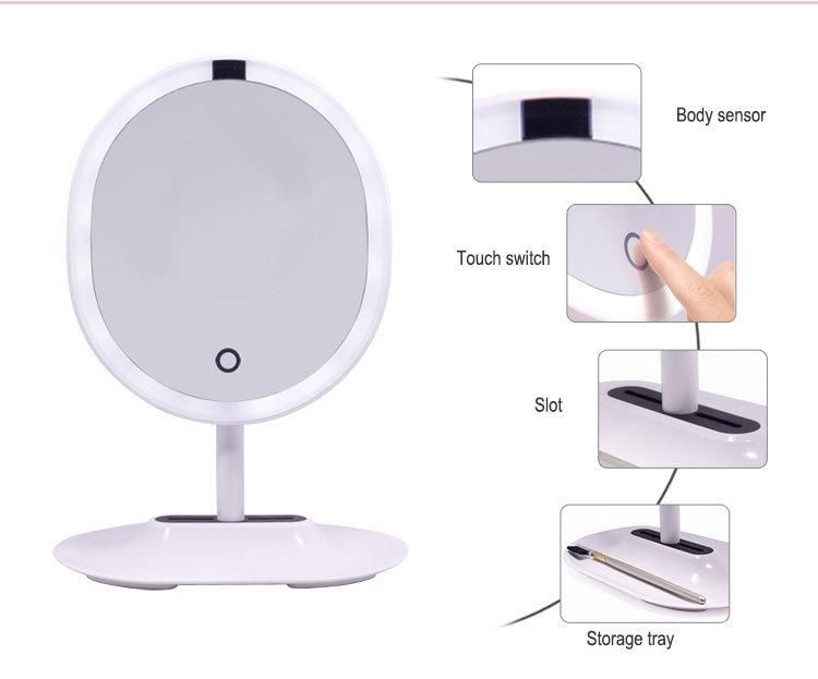 Hot Selling Lightweight Vanity Illuminated Makeup Mirror