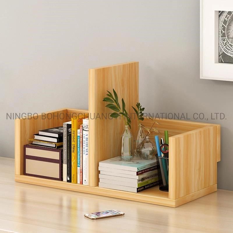 Wooden Desk Organizer Bookcase Bookshelf